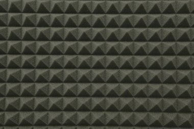 Stüdyo ses akustik köpük arka plan yakın çekim