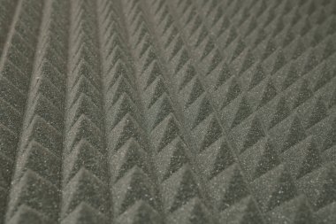 Stüdyo ses akustik köpük arka plan yakın çekim