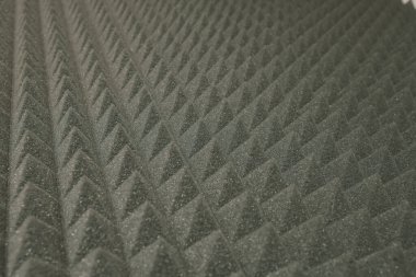 Stüdyo ses akustik köpük arka plan yakın çekim