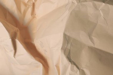 turuncu buruşmuş kağıt arkaplan grunge doku arkaplanı