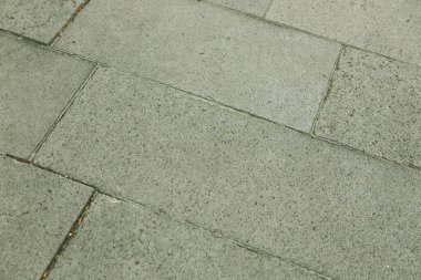 Gri Tuğla Taş Kaldırım dokusu arka planı