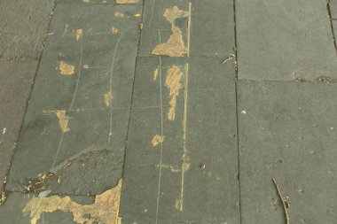 Gri Tuğla Taş Kaldırım dokusu arka planı