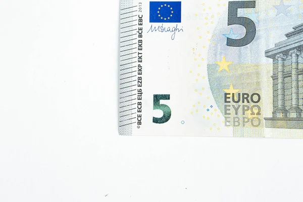 Pieniądze Walucie Europejskiej Banknoty Euro — Zdjęcie stockowe