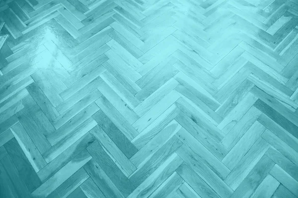 Blue Wooden Parquet Texture — стоковое фото