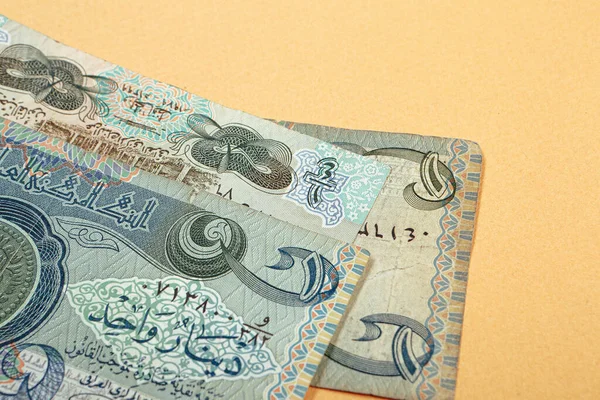 Irak Merkez Bankası Bir Dinar Banknote — Stok fotoğraf