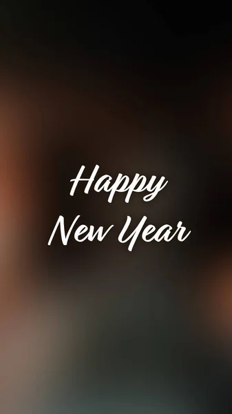 Blurred Background Happy New Year — Stock Photo, Image