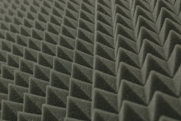 Close Studio Sound Acoustical Foam Fundo — Fotografia de Stock