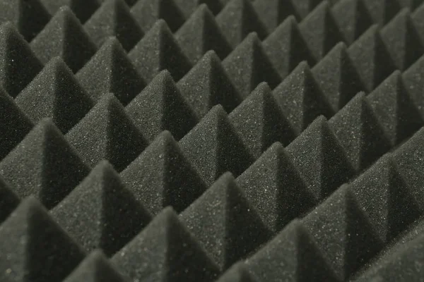 Close up of studio sound acoustical foam Background