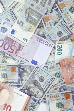 Multi Euro Nakit ve Bozuk Para, farklı türde yeni nesil banknotlar, bitcoin, Türk lirası