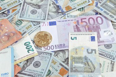Multi Euro Nakit ve Bozuk Para, farklı türde yeni nesil banknotlar, bitcoin, Türk lirası