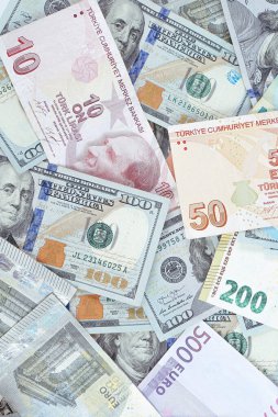 Multi Euro Nakit ve Bozuk Para, farklı türde yeni nesil banknotlar, bitcoin, Türk lirası