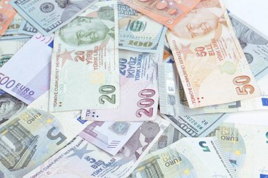 Multi Euro Nakit ve Bozuk Para, farklı türde yeni nesil banknotlar, bitcoin, Türk lirası