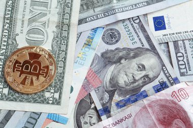 Multi Euro Nakit ve Bozuk Para, farklı türde yeni nesil banknotlar, bitcoin, Türk lirası