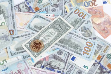 Multi Euro Nakit ve Bozuk Para, farklı türde yeni nesil banknotlar, bitcoin, Türk lirası