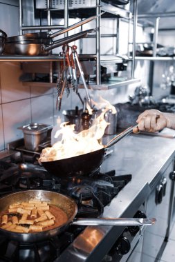 Meat Saute Turkish Et sote with Hair Pie Meat - Sac Tava - Sac Kavurma