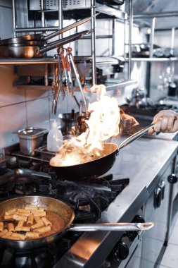 Meat Saute Turkish Et sote with Hair Pie Meat - Sac Tava - Sac Kavurma