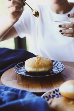 Lezzetli doğal estetik fırınlanmış ekmek