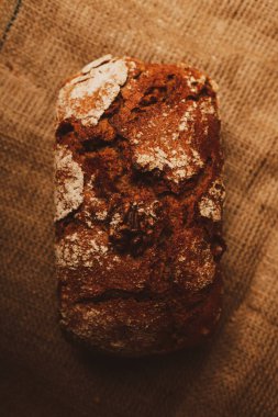 Lezzetli doğal estetik fırınlanmış ekmek