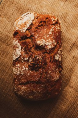 Lezzetli doğal estetik fırınlanmış ekmek