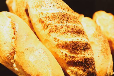 Lezzetli doğal estetik fırınlanmış ekmek