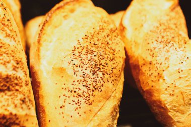 Lezzetli doğal estetik fırınlanmış ekmek