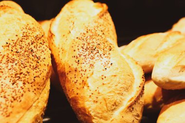 Lezzetli doğal estetik fırınlanmış ekmek