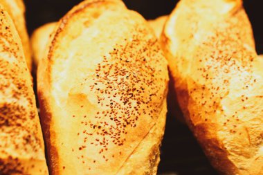 Lezzetli doğal estetik fırınlanmış ekmek