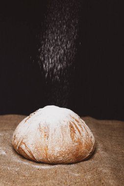 Lezzetli doğal estetik fırınlanmış ekmek