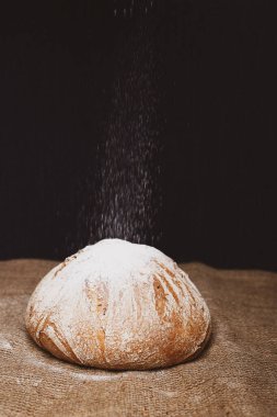 Lezzetli doğal estetik fırınlanmış ekmek