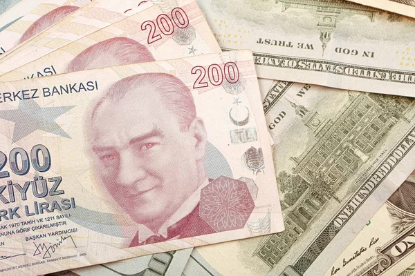 Multi Euro Dolar Gotówka Monety Inny Rodzaj Banknotów Nowej Generacji — Zdjęcie stockowe