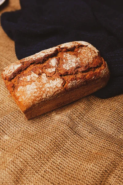 Lezzetli doğal estetik fırınlanmış ekmek