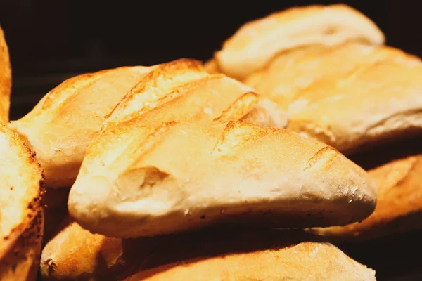 Delicious Natural Aesthetic Baked Bread — Stock Photo, Image