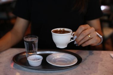 Bir fincan Türk kahvesi.