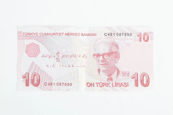 Türk Para Birimi Türk Lireti Banknotları — Stok fotoğraf