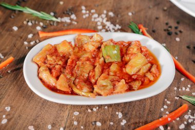 Geleneksel Türk ve Yunan yemek meze masası