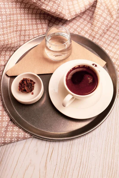 Cup Turkish Coffee Table — Stock Photo, Image