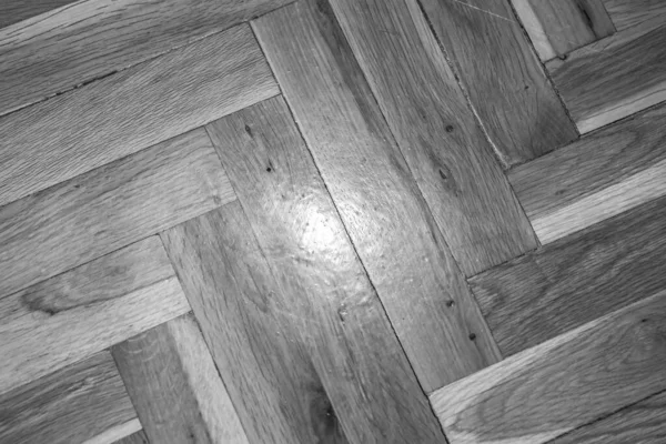 Black White Wooden Parquet Texture — Fotografia de Stock