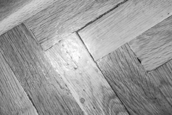 Textura Parquet Madera Blanco Negro — Foto de Stock