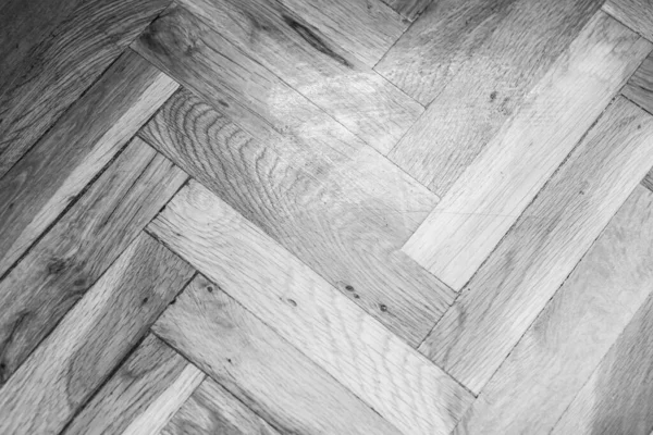 Black White Wooden Parquet Texture — Fotografia de Stock