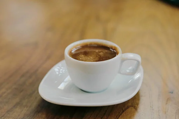 Kopp Turkiskt Kaffe Bordet — Stockfoto