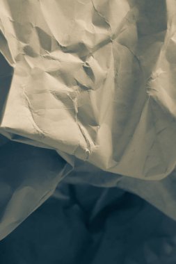 Beyaz buruşmuş kağıt arkaplan grunge doku arkaplanı