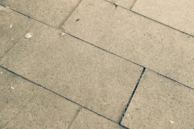 Gri Tuğla Taş Kaldırım dokusu arka planı