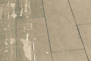 Gri Tuğla Taş Kaldırım dokusu arka planı