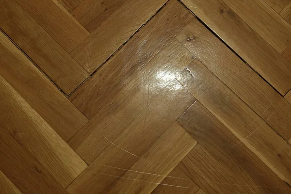 Old Wooden Parquet Texture — Fotografia de Stock