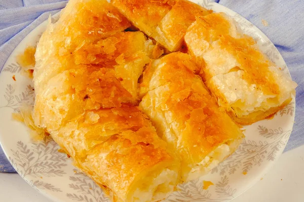 Delicious Pastry Feta Cheese Filling — Φωτογραφία Αρχείου