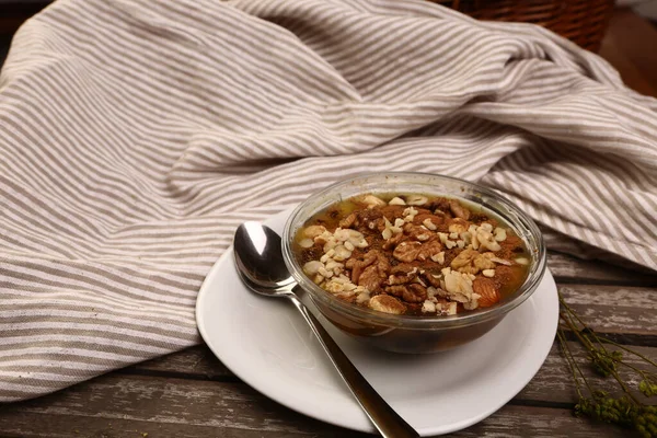 Delicious Traditional Turkish Dessert Ashure — Fotografia de Stock