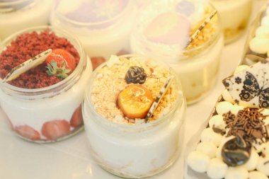 Masada lezzetli bir pasta var.