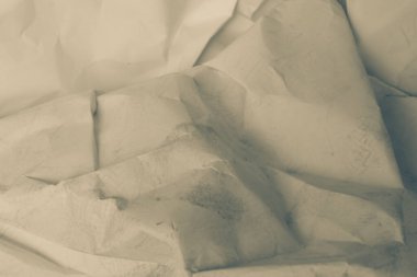 Beyaz buruşmuş kağıt arkaplan grunge doku arkaplanı