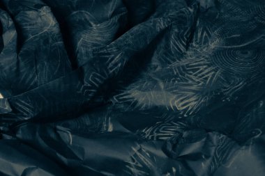 siyah buruşmuş kağıt arkaplan grunge doku arkaplanı