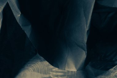 siyah buruşmuş kağıt arkaplan grunge doku arkaplanı